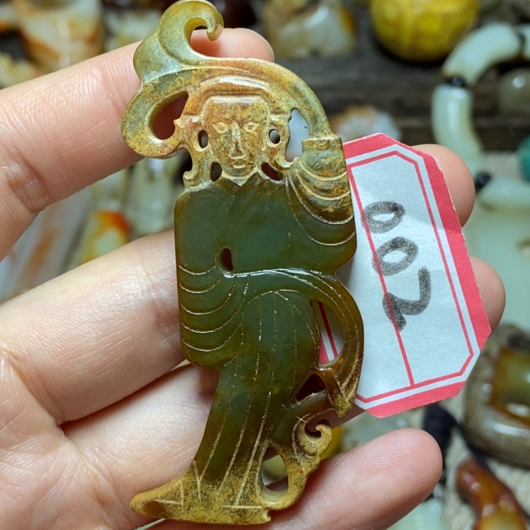 和田玉挂件未镶嵌