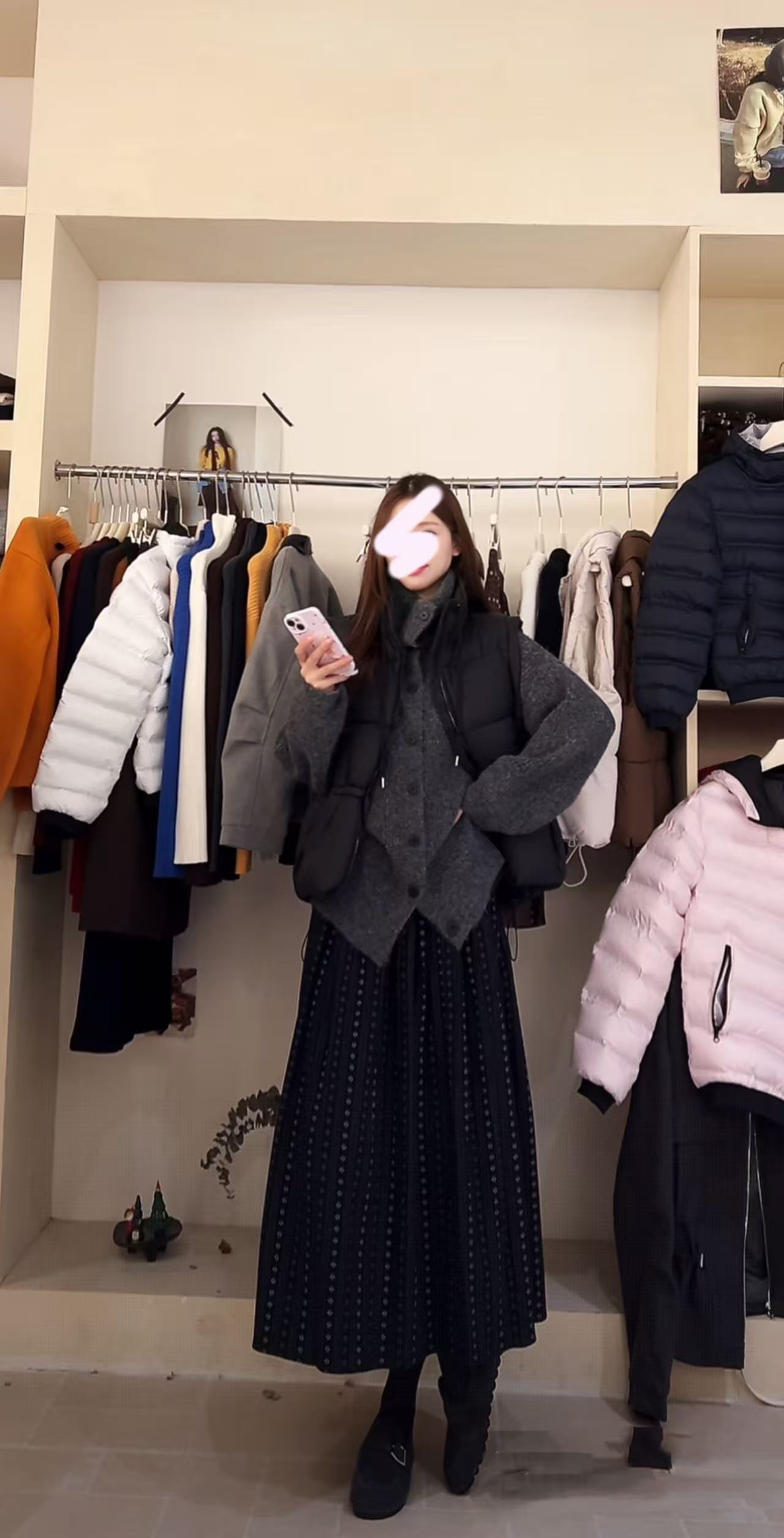 米满满-Sy-59-田园风碎花百褶半裙 ST