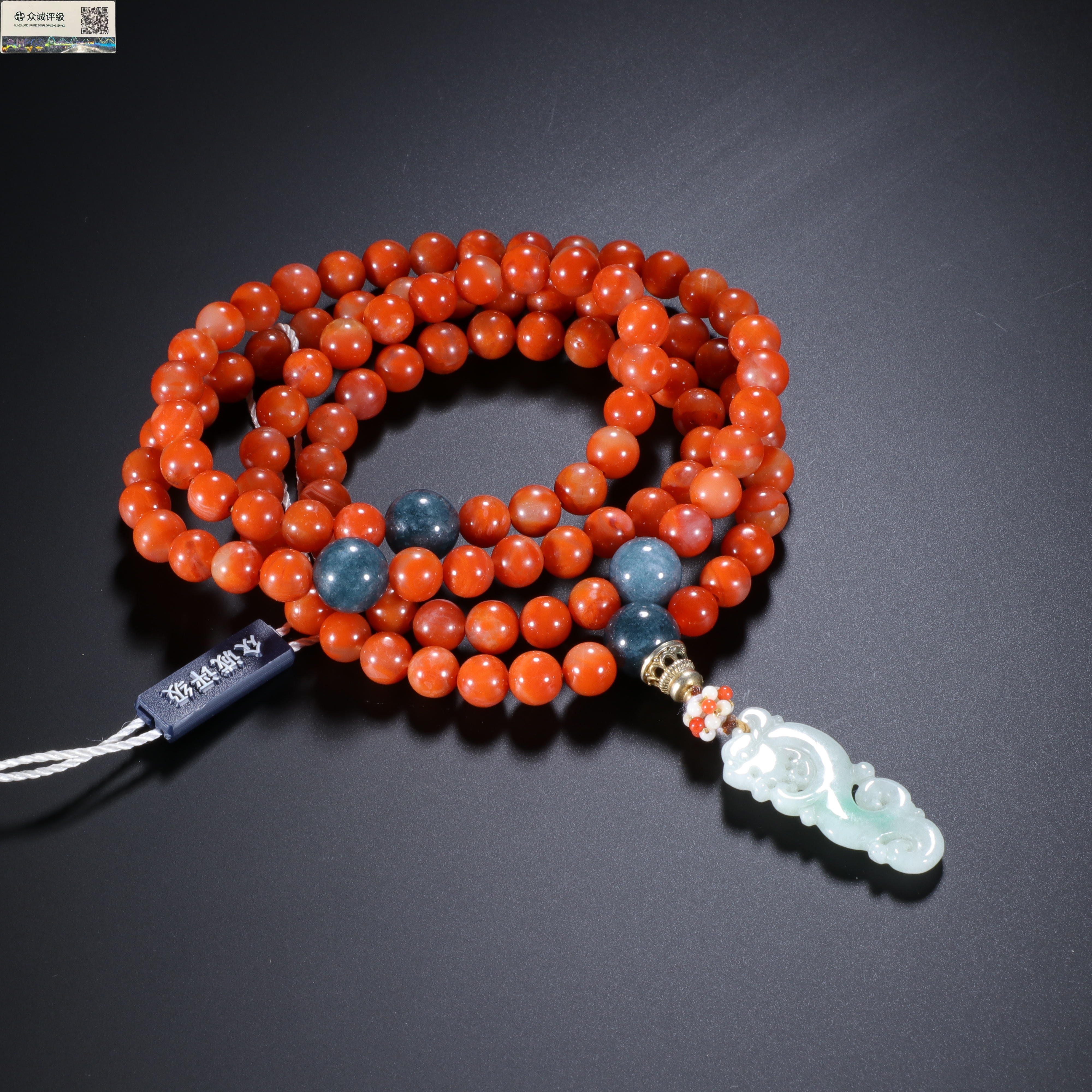 1205034/博古通今/集古藏今/玛瑙念珠/古董首饰