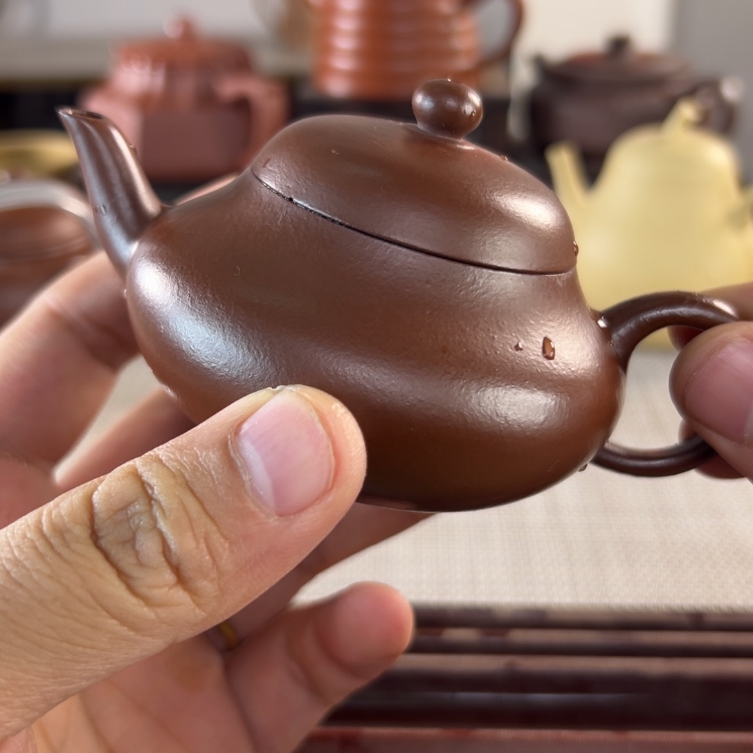 紫砂茶壶秋**爽微瑕茶壶000