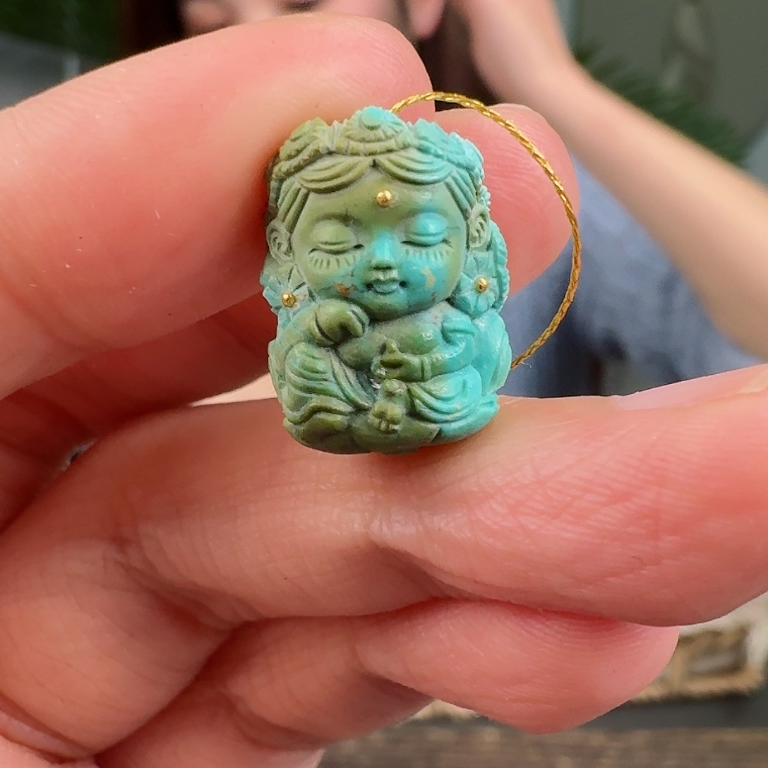 绿松石珠宝奇石未镶嵌