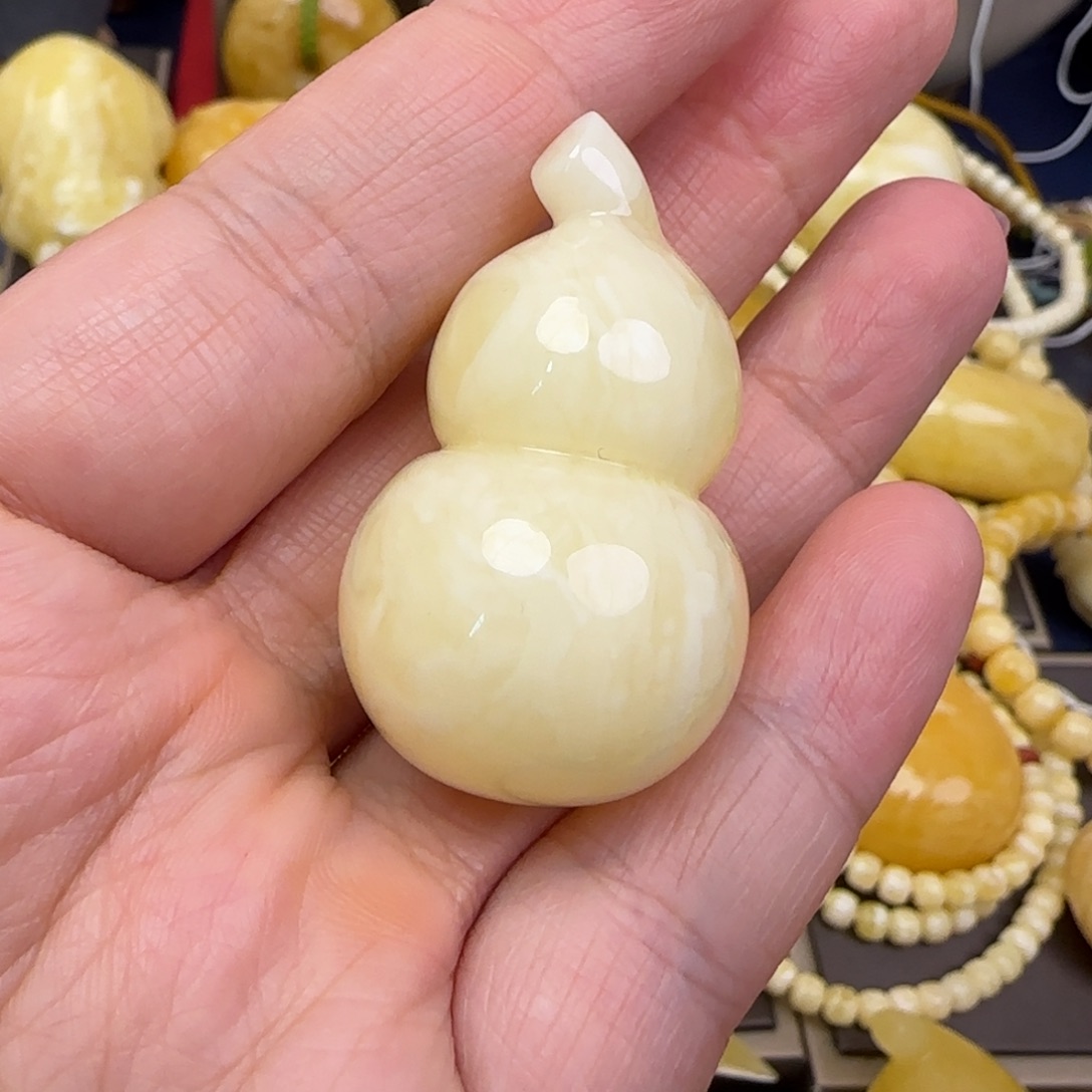 蜜蜡颈饰未镶嵌天然蜜蜡