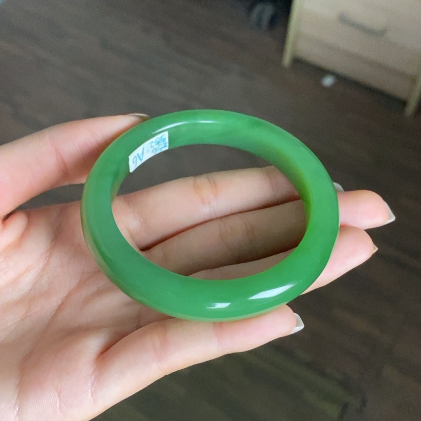 【闪购商品】未镶嵌手镯和田玉（碧玉）