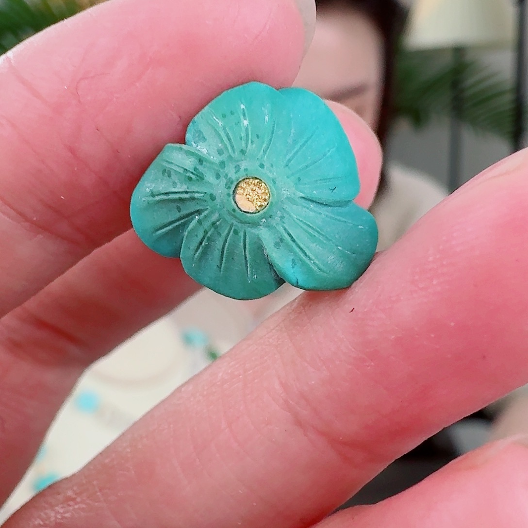 未镶嵌绿松石珠宝奇石