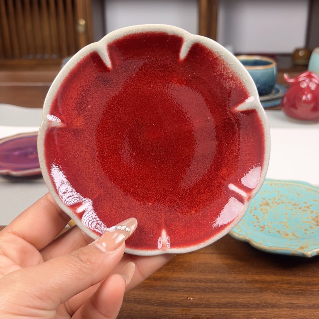 瓷片钧尚源杯垫……