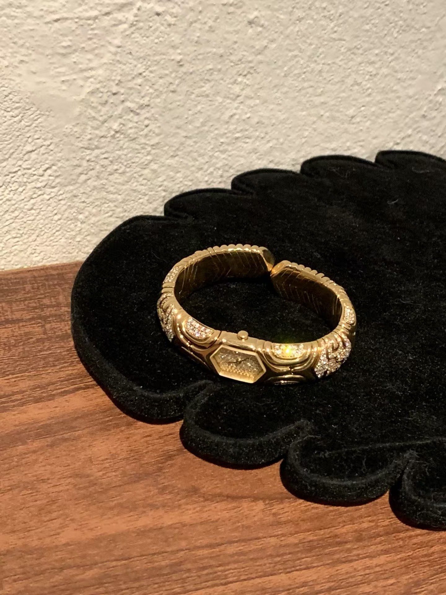 99新 BVLGARI/宝格丽 HIHI/宝格丽 满钻手表11951100拆单3勿拍