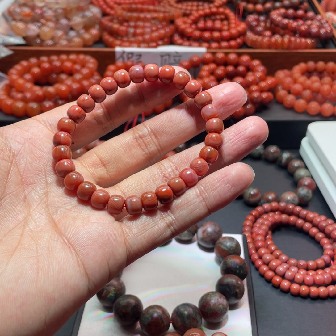 手链未镶嵌南红玛瑙