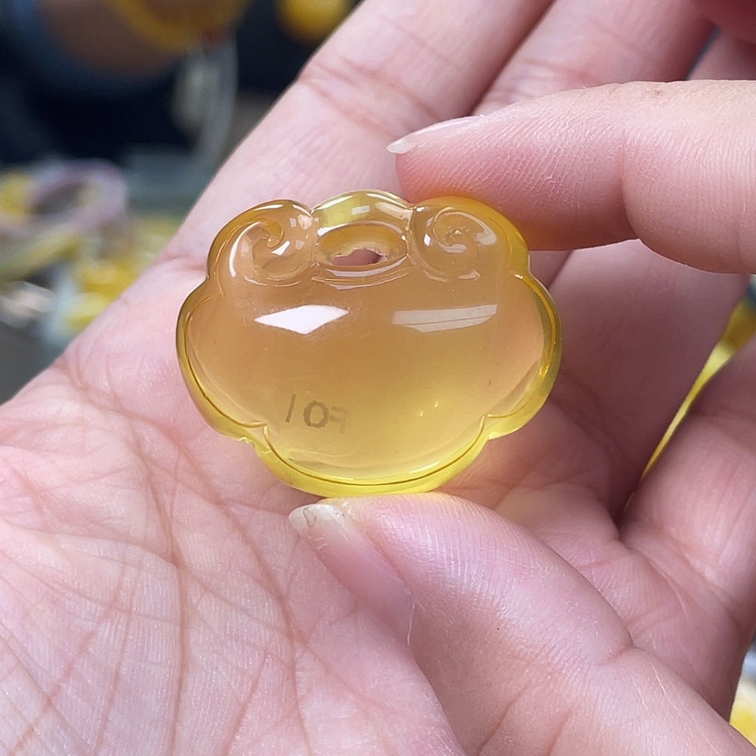 琥珀未镶嵌裸石h5