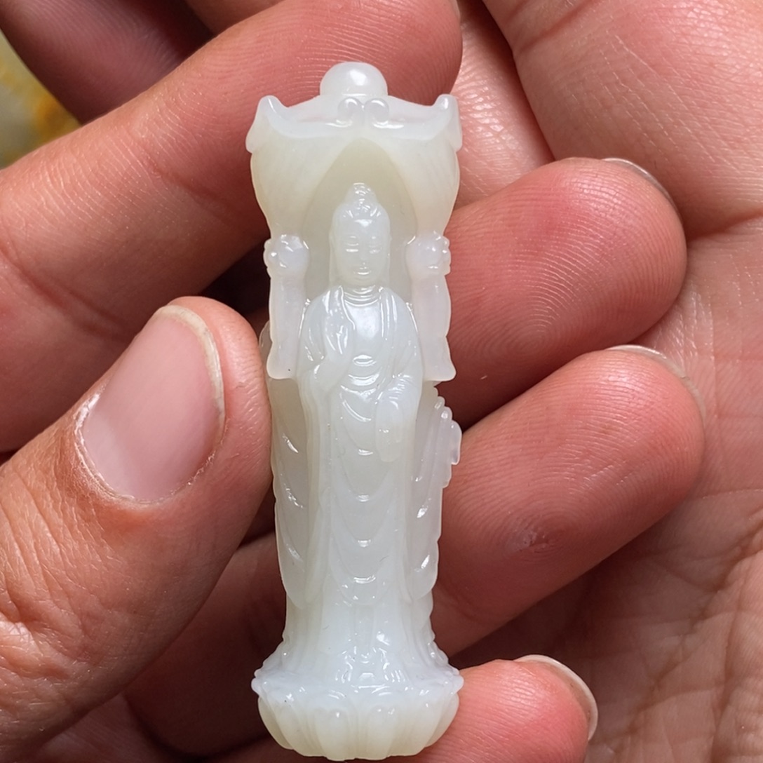 和田玉挂件未镶嵌