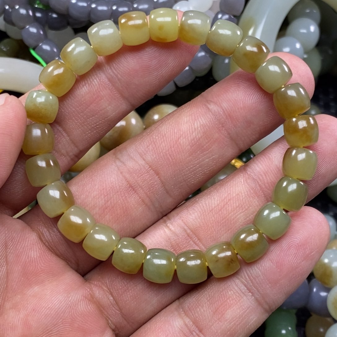 和田玉手链未镶嵌