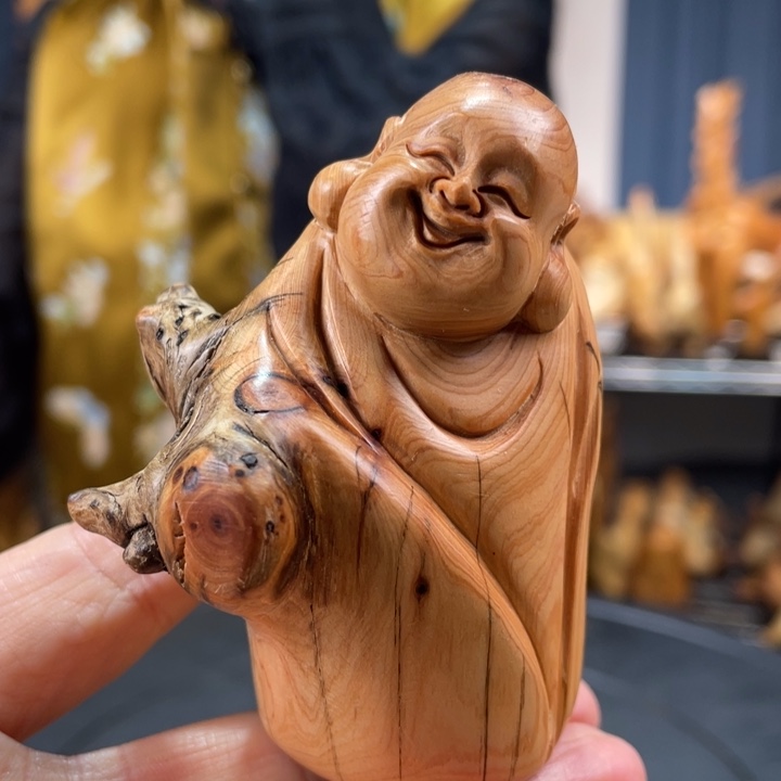 柏木（崖柏）手把件