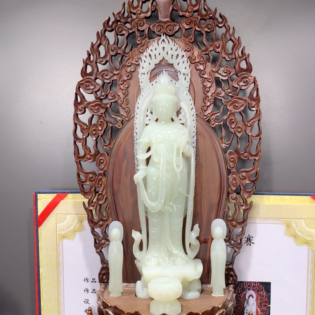 和田玉挂件未镶嵌