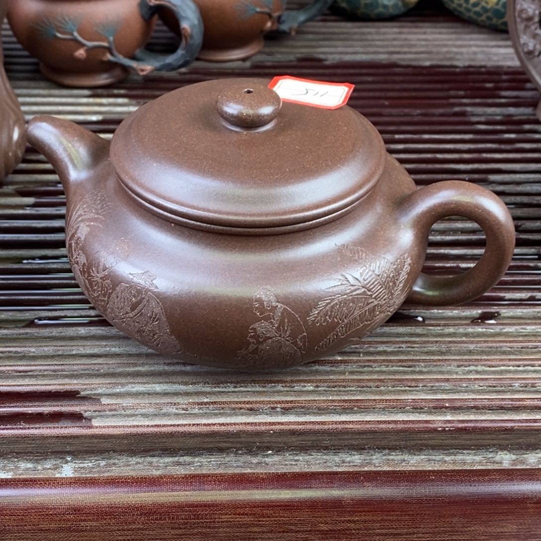 大***海紫砂茶壶原矿手工115