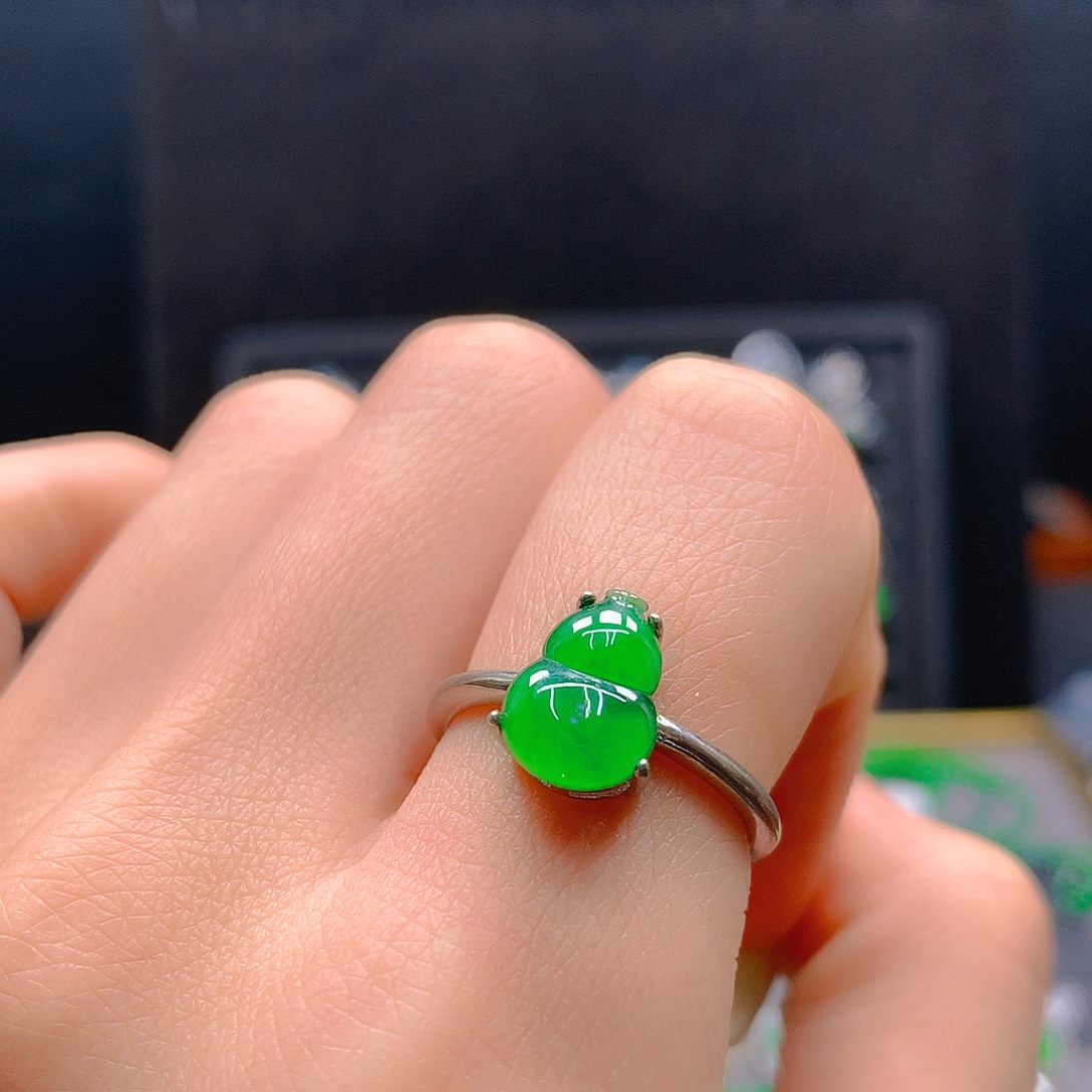 未镶嵌戒指翡翠天然翡翠