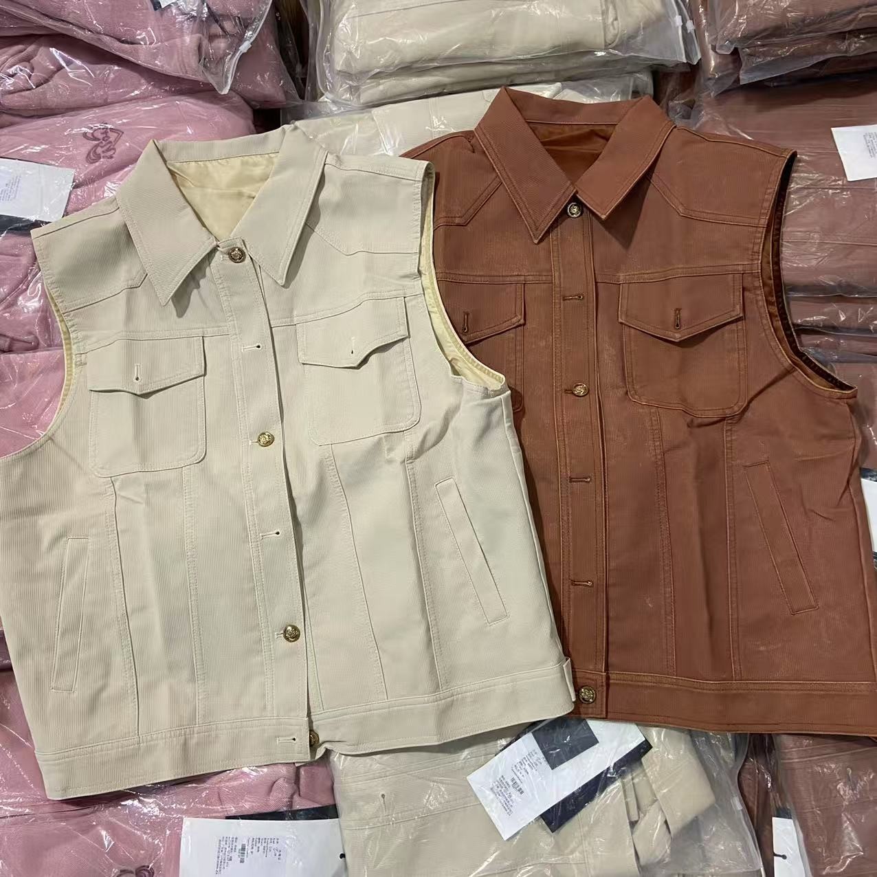 【Z】1109/930771/160  马甲女春秋外搭无袖背心坎肩