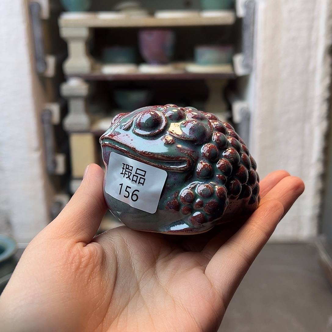 摆件陶窑口自销原矿钧瓷