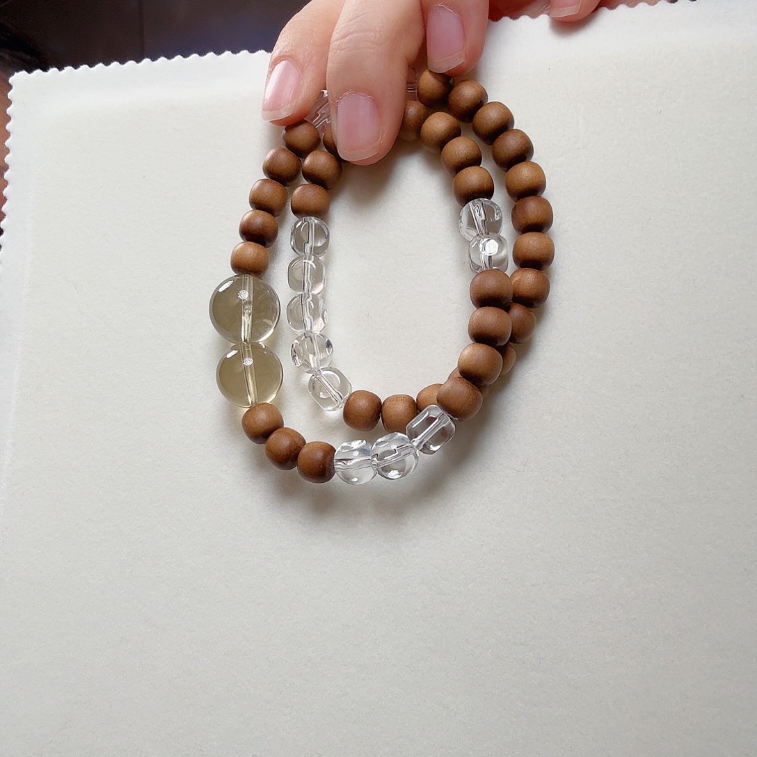 水晶手链未镶嵌大气上档次