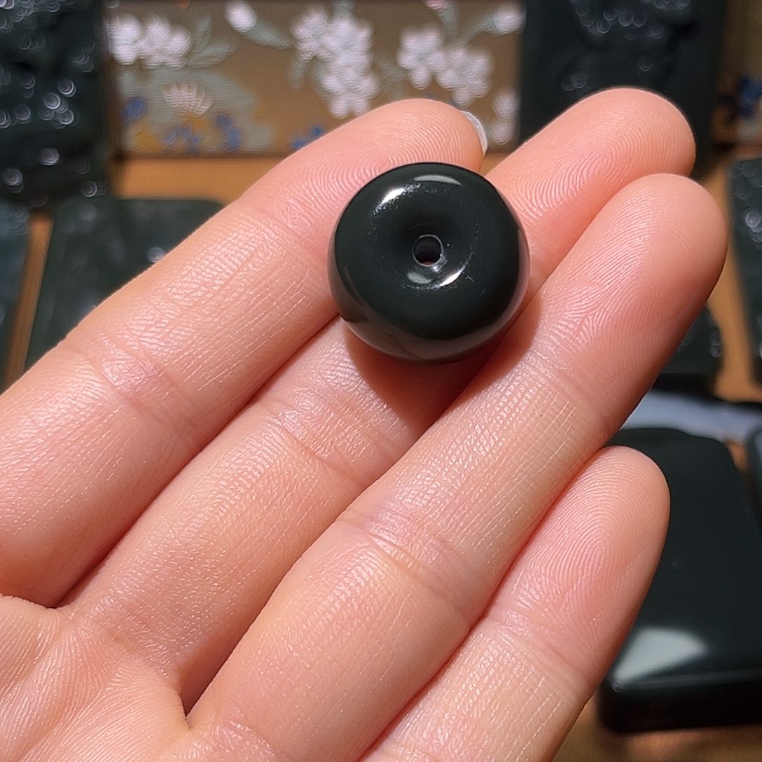 和田玉（青玉）未镶嵌颈饰