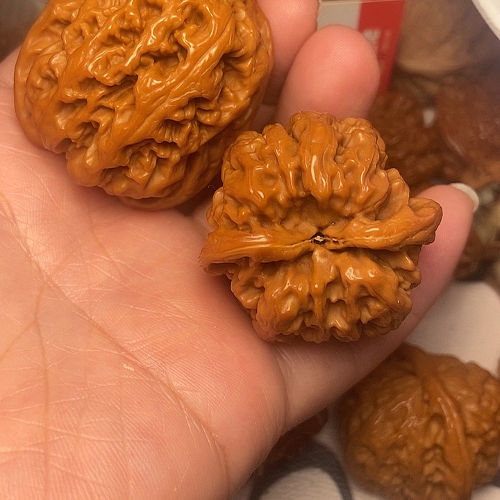 文玩核桃把件军40