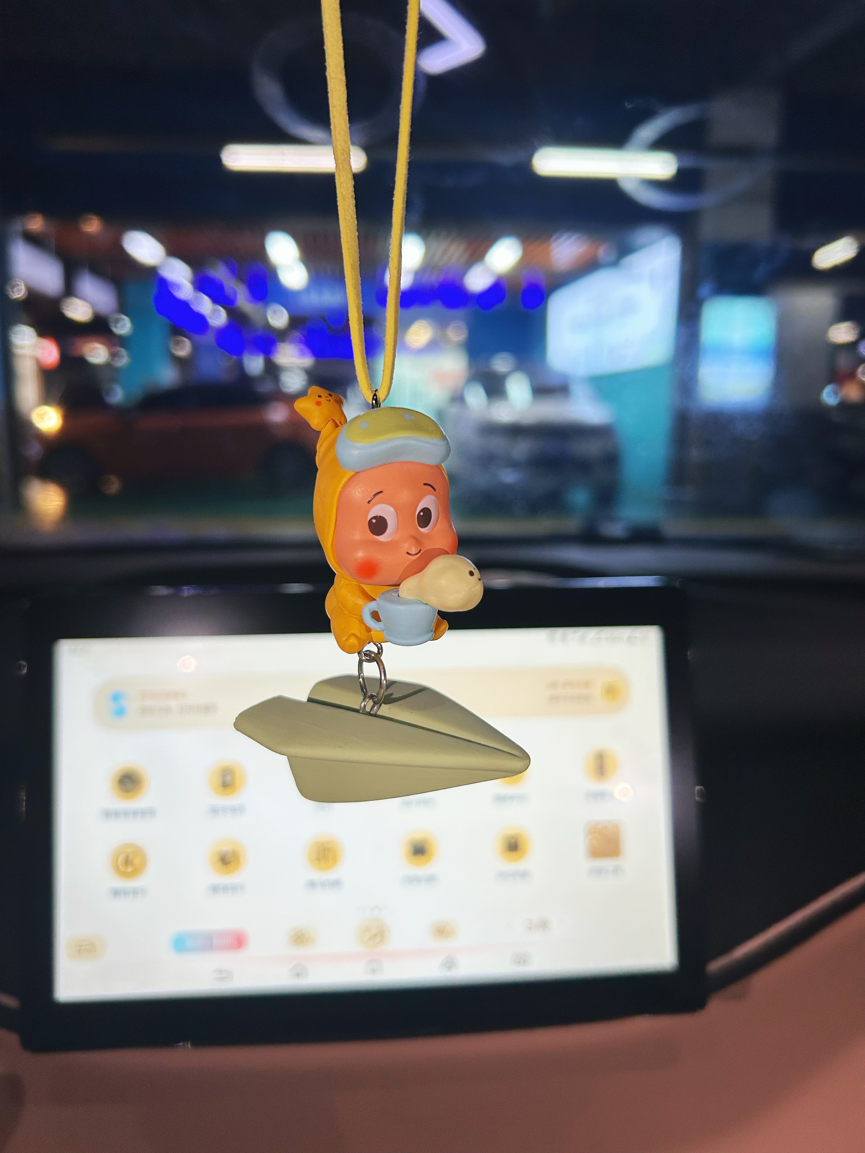 2025新款汽车挂件星星人车挂车内创意可爱装饰品个性潮玩手作