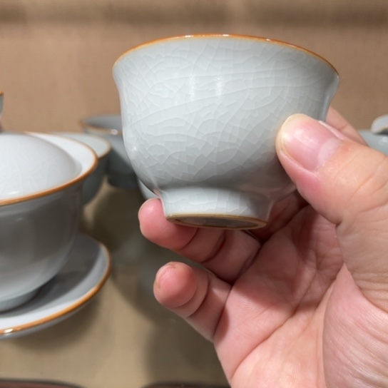 陶瓷茶具汝瓷茶具