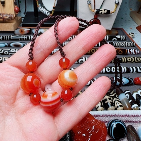 未镶嵌玛瑙/玉髓珠宝半成品