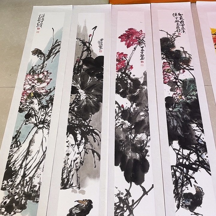 国画张圣敏先生纯手绘作品