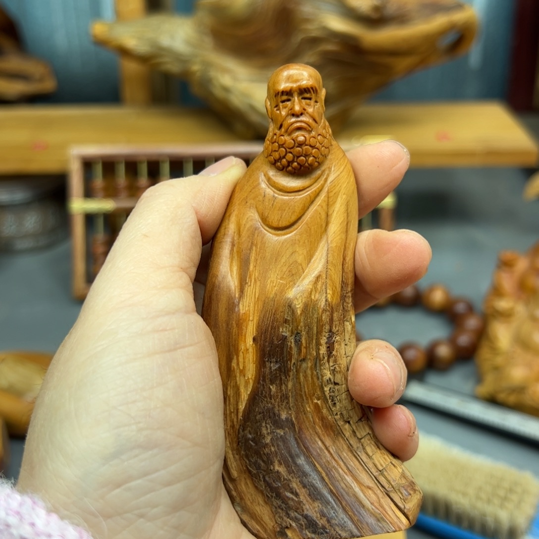 柏木崖柏木摆件手把件，82