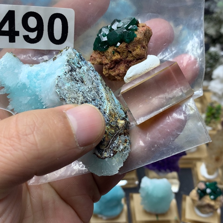 D***憨珠宝半成品紫晶未镶嵌490