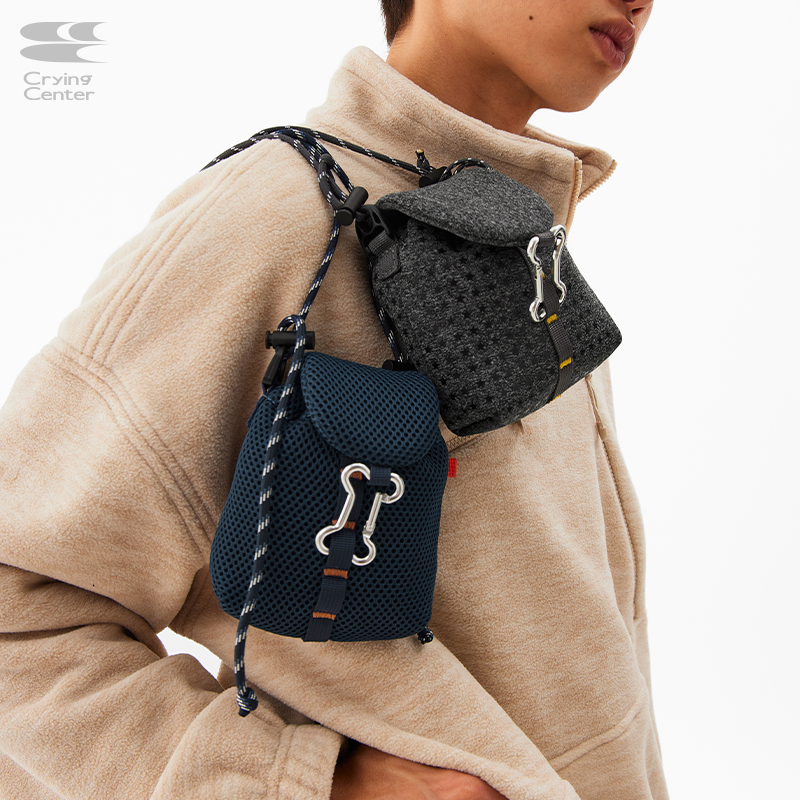 Crying center/哭喊中心轻便通勤单肩斜挎迷你随身小包