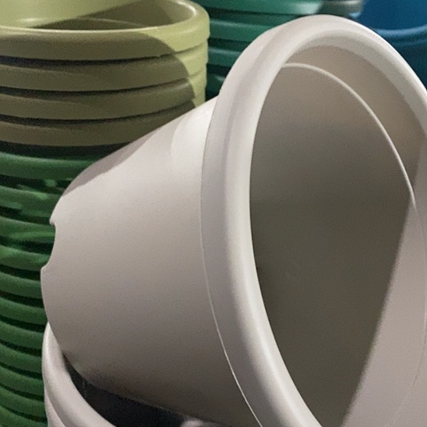 树脂四季3号微瑕灰白无托10个