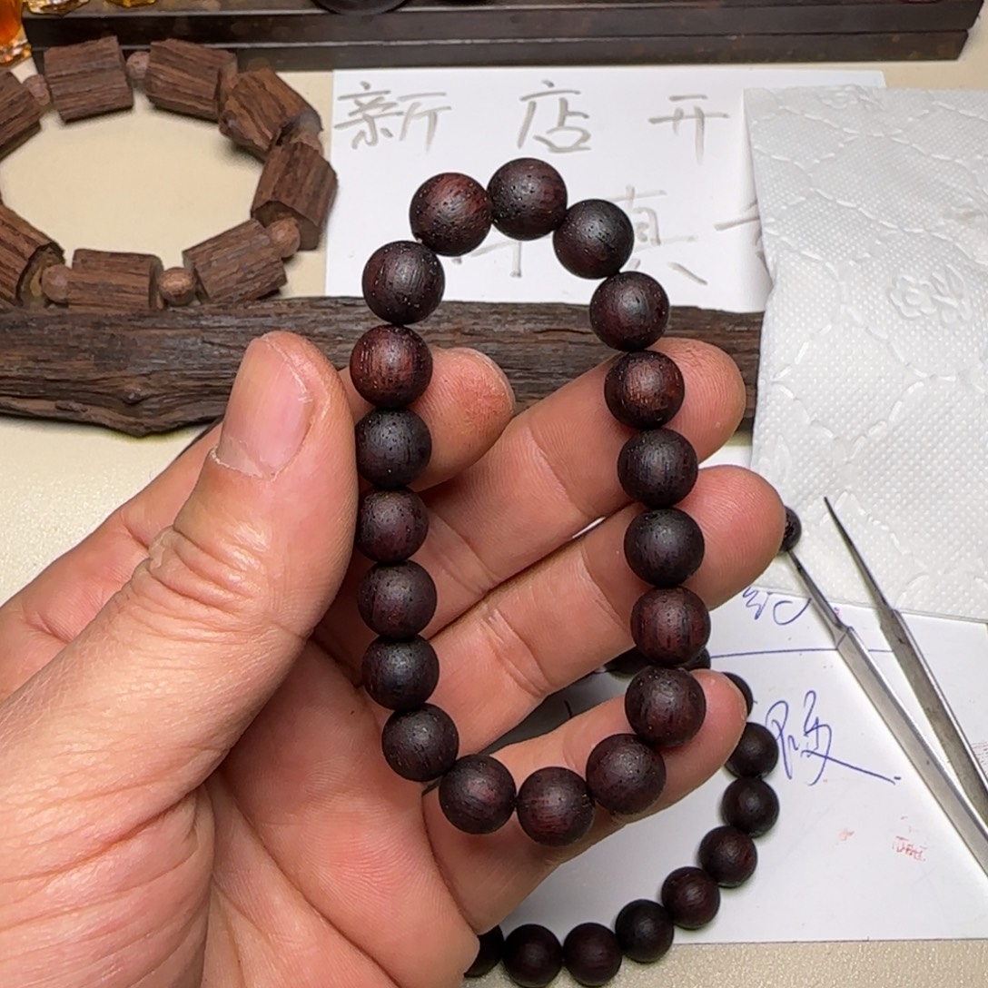 降真香其他降真香红油1.0圆珠手串