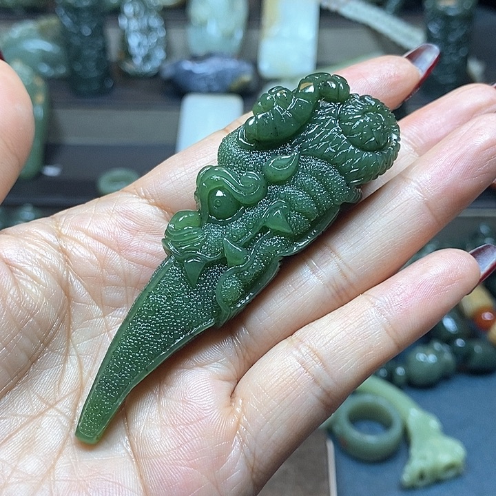 和田玉挂件未镶嵌