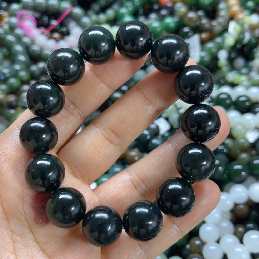 未镶嵌手串和田玉