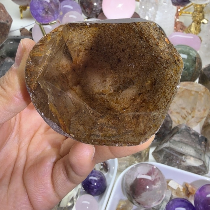 珠宝半成品水晶未镶嵌