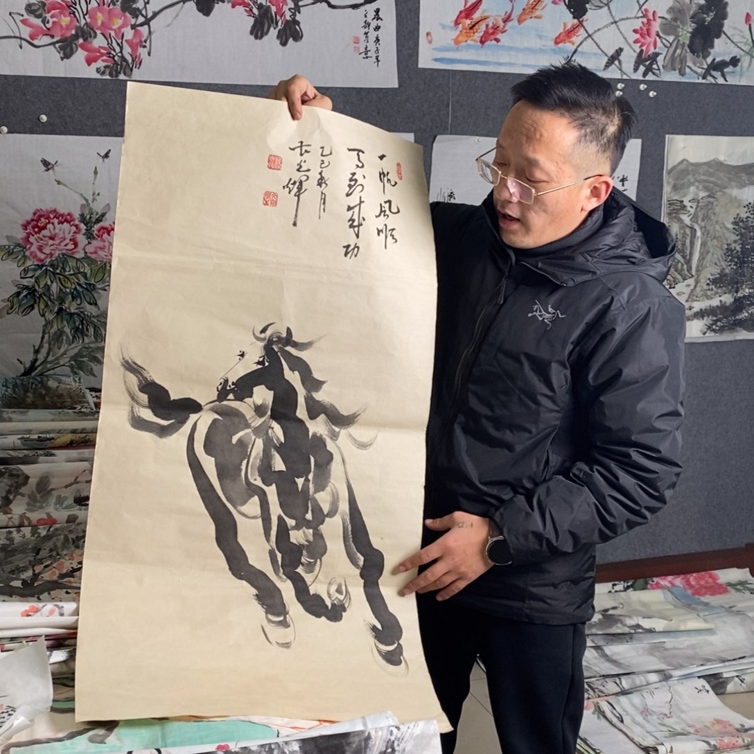 国画手写手绘国画作品6