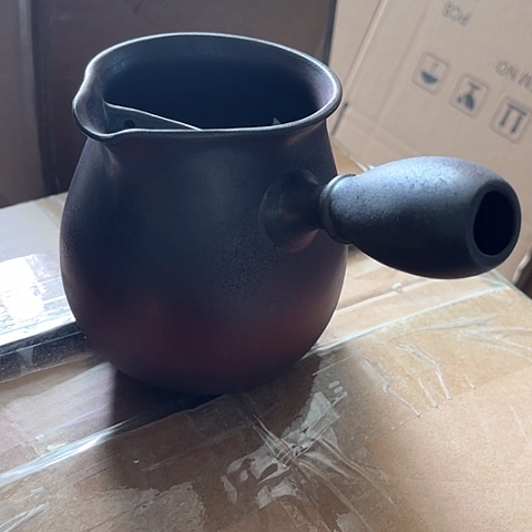 微瑕，明火，口径8高度11约800毫升瘦款