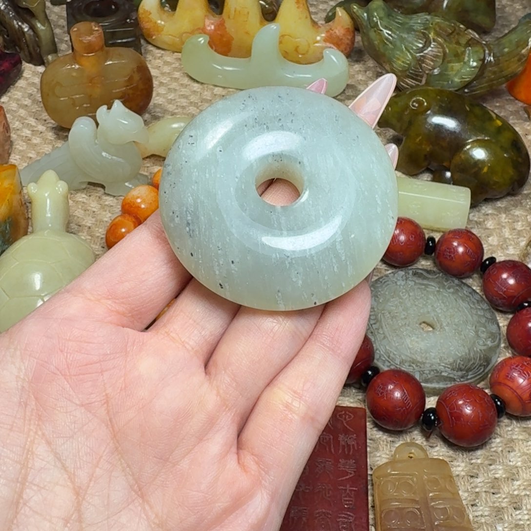 白玉菩提吊坠挂件