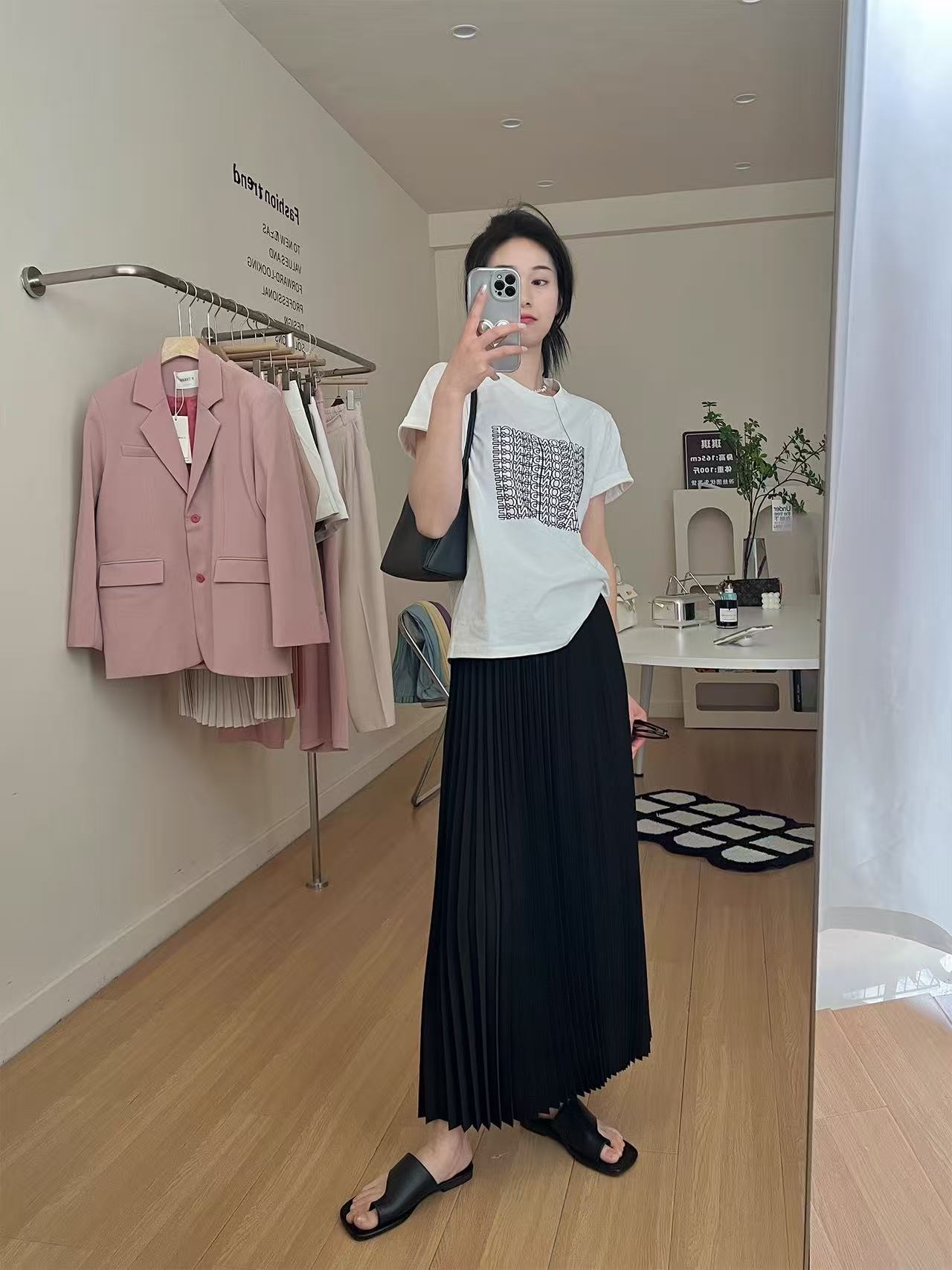 【杭州•意法】NN3479-时尚女装设计感半身裙显瘦洋气百搭