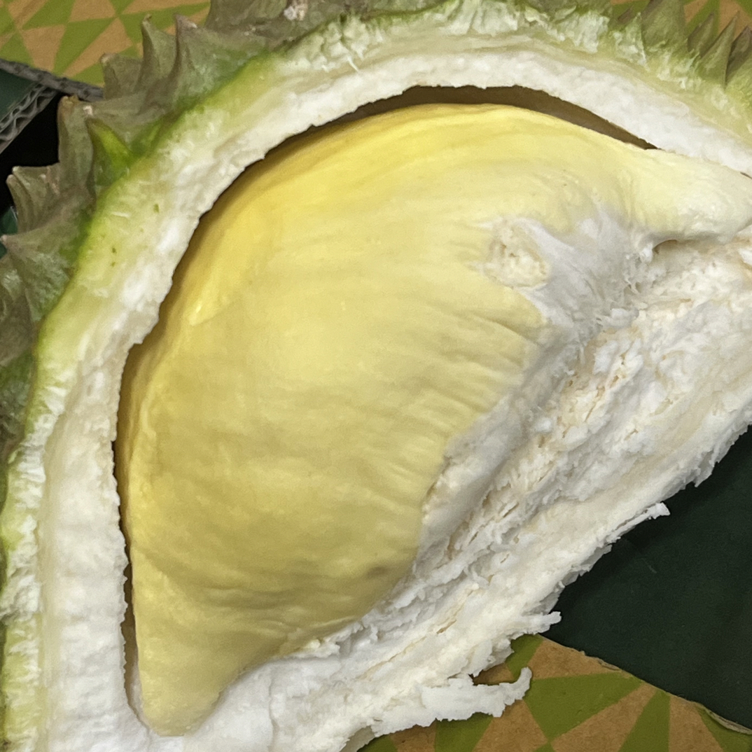 空运金枕榴莲果肉1.5斤核小新鲜榴莲金枕泰国