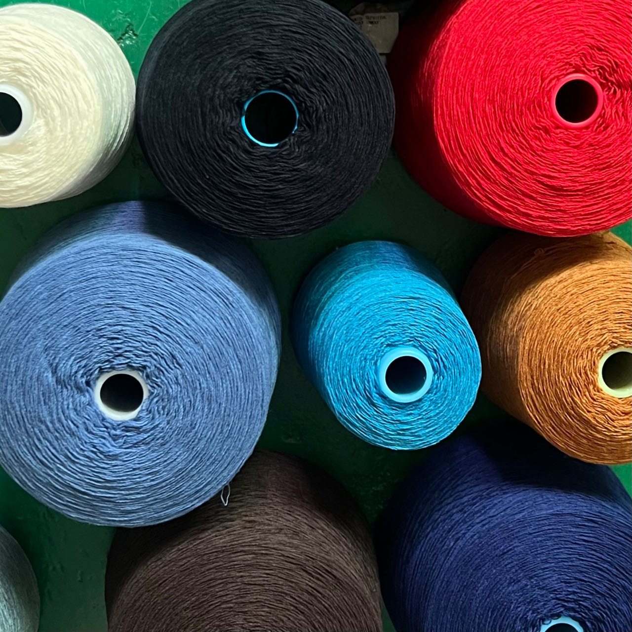 【1号】线象派 真丝亚麻羊毛圈圈马海 舒适居家手编机织