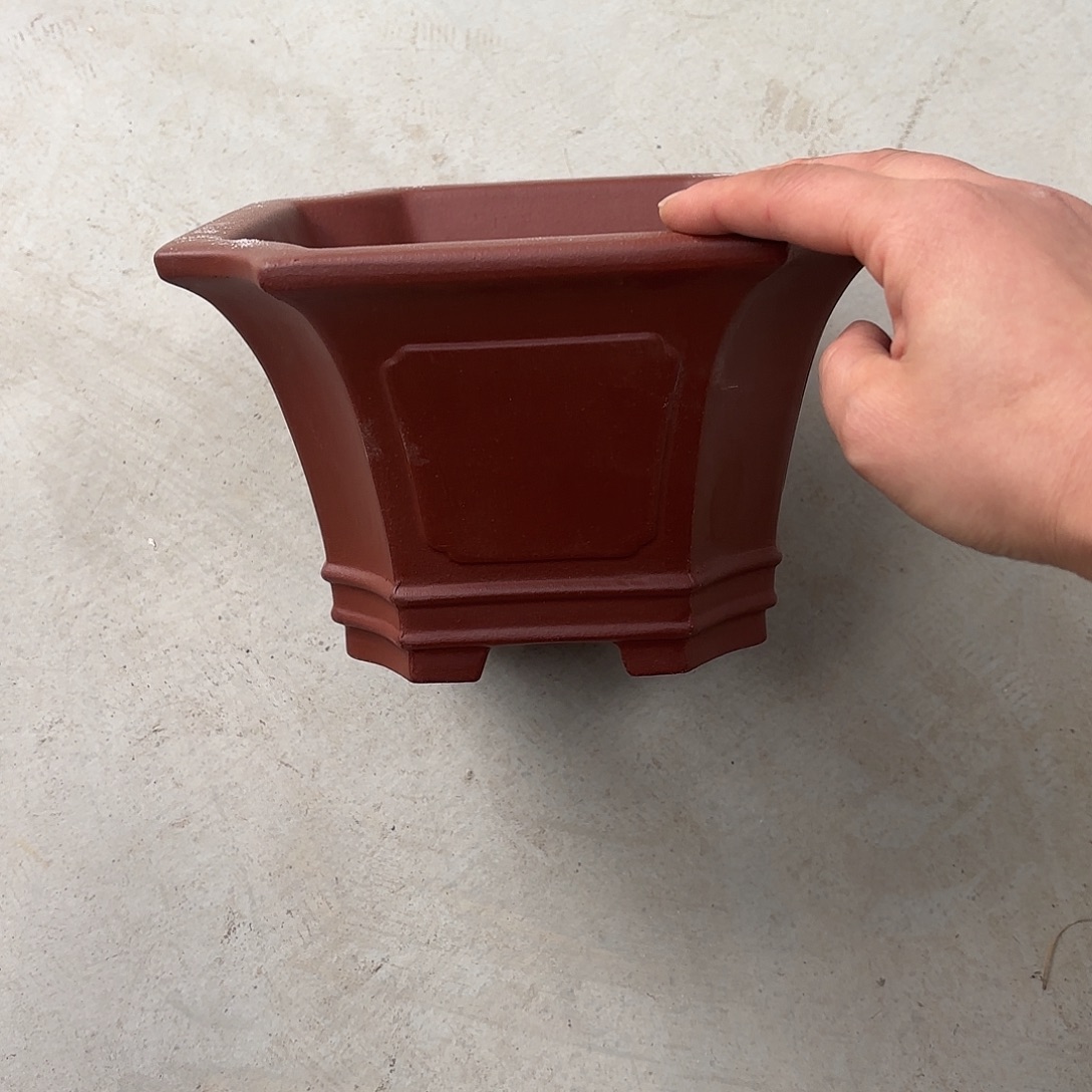 紫砂花盆宜兴紫砂工艺品