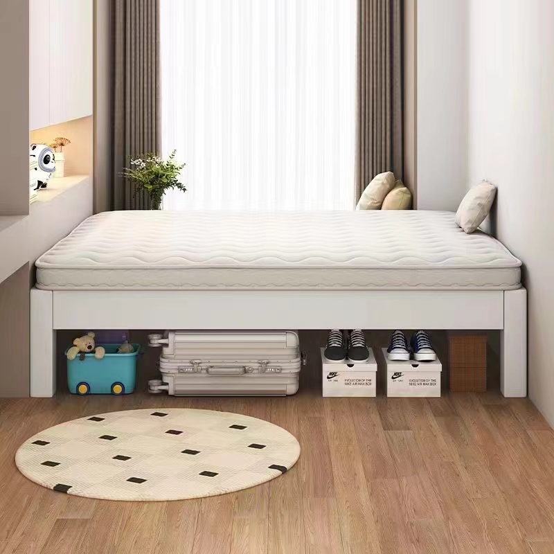 实木床家用简约女孩榻榻米办公简易单人经济型可折叠出租