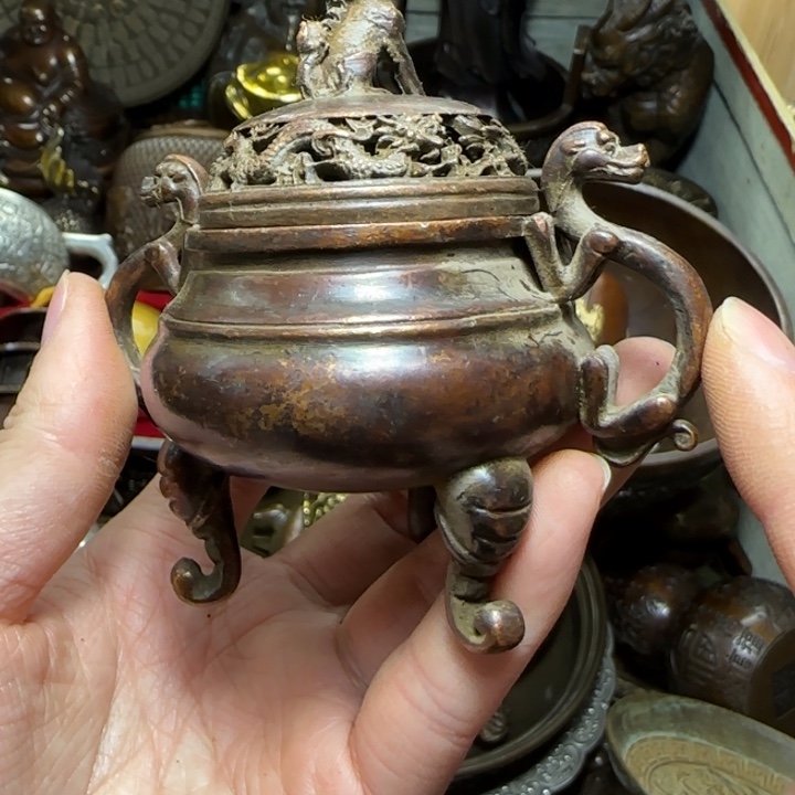 铜器把玩摆件链接