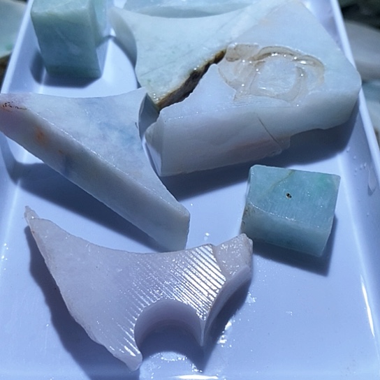 翡翠散珠边角料11