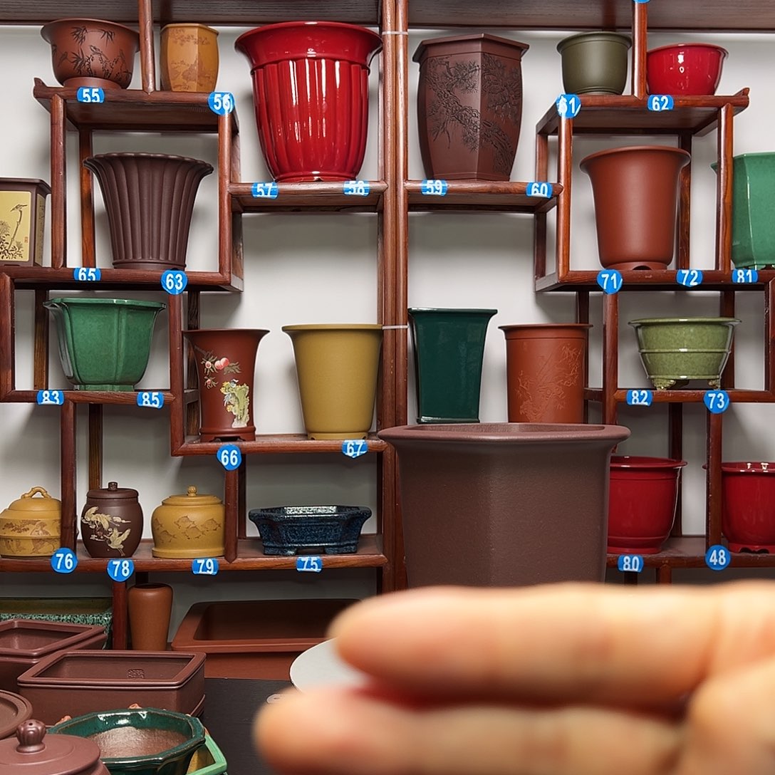 紫砂花盆用****2六方花盆