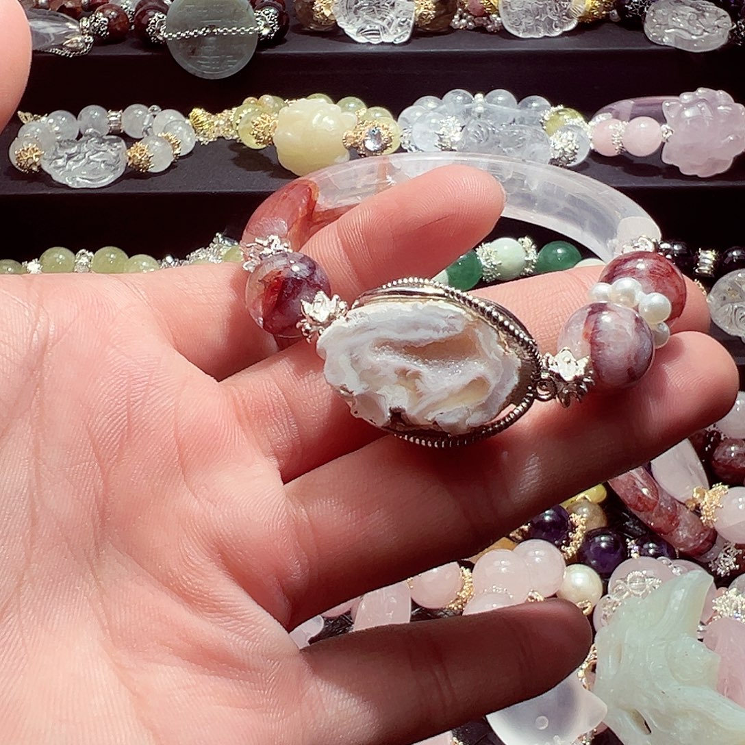 水晶手链未镶嵌水晶手链