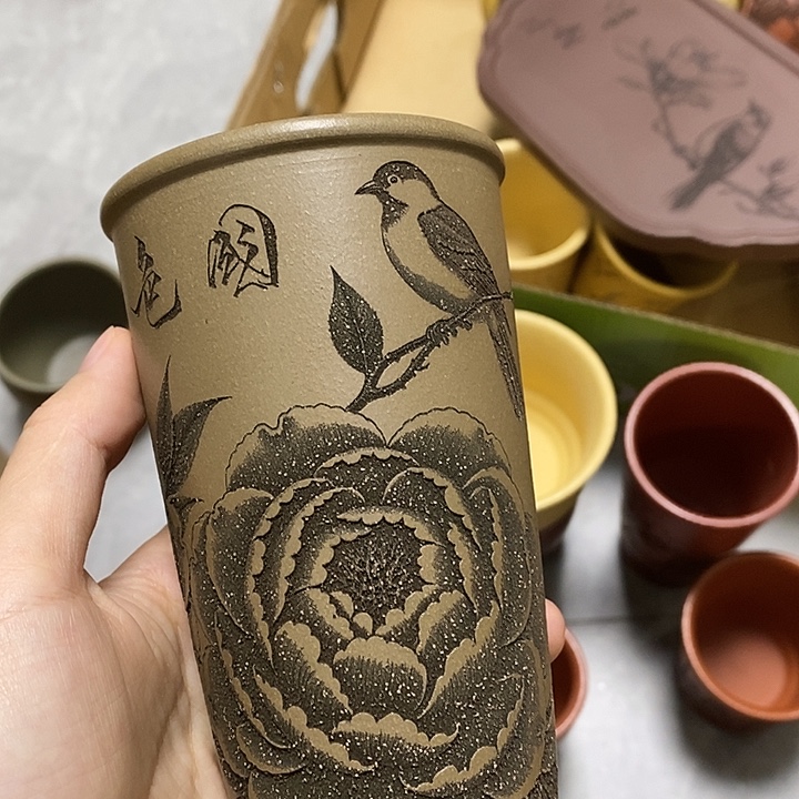 茶杯紫砂放漏11111111