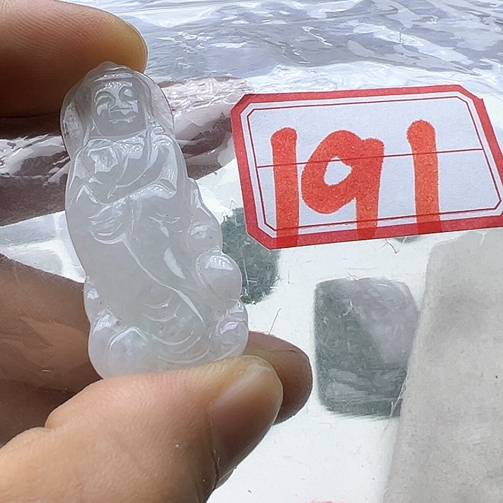 翡翠颈饰未镶嵌天然缅甸翡翠吊坠