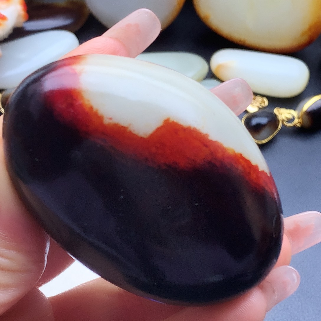 玉男女手把件摆件通用